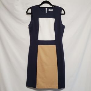 Calvin Klein Sleeveless Sheath Dress size 8